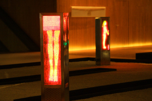 Red Gate Gallery LED City installation