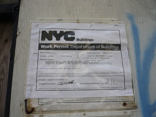 Fence permit