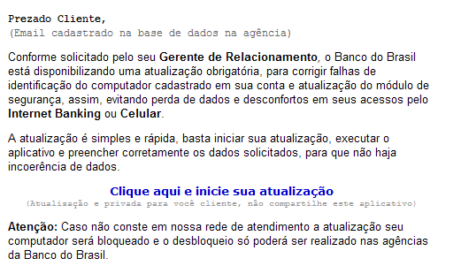 phishing scam banco do brasil