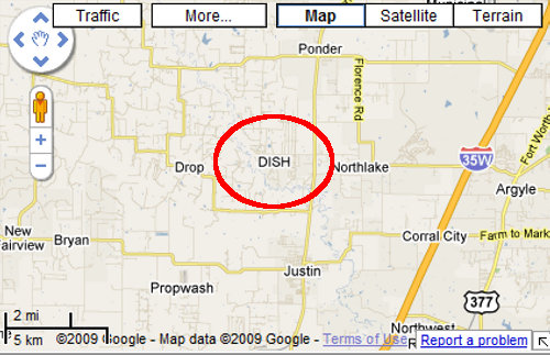DISH, Texas