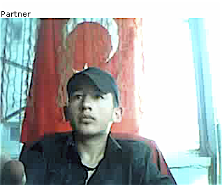 "Partner": a series of 15 portraits from Chatroulette, 14
