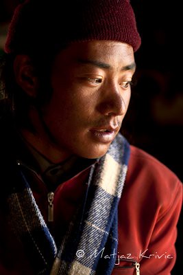 A boy from Darchen Tibet