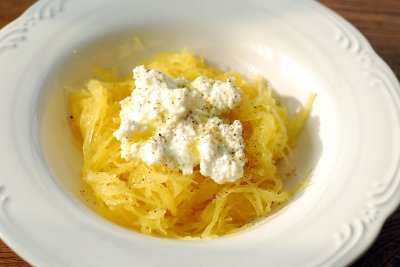 Spaghetti Squash with Ricotta Cheese