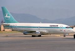 Luxair B737-2C9 LX-LGI PMI 23/07/1988