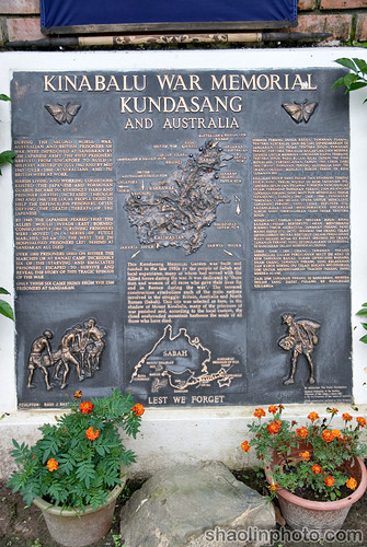 Kundasang War Memorial Placard