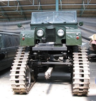Land Rover Series 1 Modified with Cuthbertson tracks