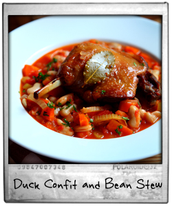 Duck Confit and Tasty Bean Stew