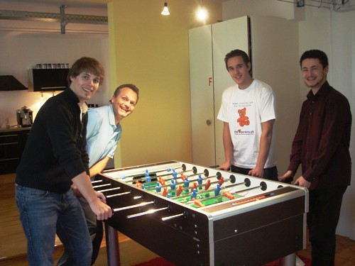 Fussballturnier beim finder.ch Team