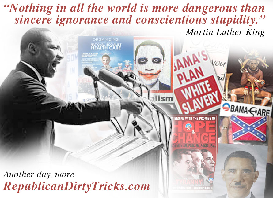 MLK nothing in all the world is more dangerous than sincere ignorance and conscientious stupidity Image
