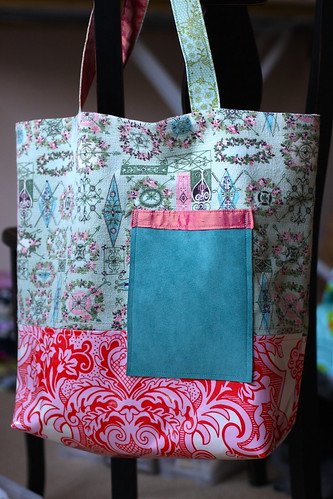 Laminated Cotton Sewing Project – Tote Bag | ilovefabric blog