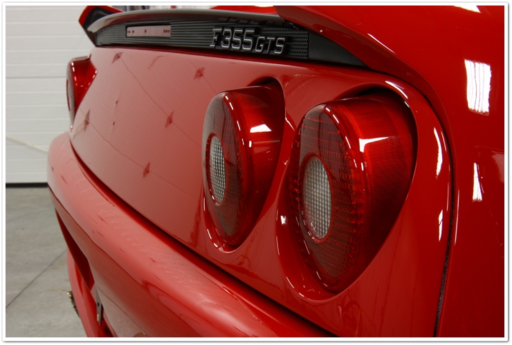 Ferrari 355 GTS after polishing