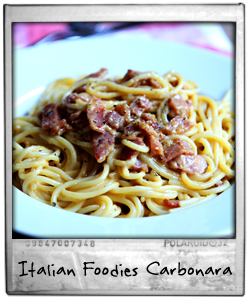 Italian Foodies Carbonara