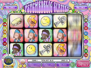 Psychedelic Sixties slot game online review