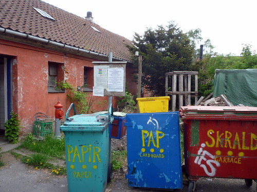 Reciclaje en Christiania