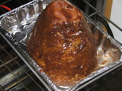 Cranberry Chipotle Glazed Ham
