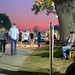Sunset on the fair