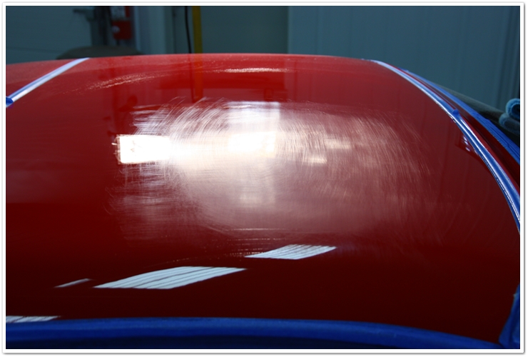 Ferrari 355 GTS roof imperfections