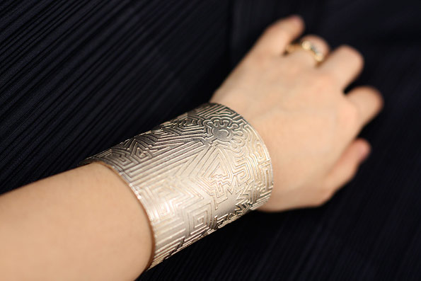 need right now: the wide silver cuff