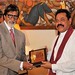 World famous Bollywood Film Star Amithab Bachchan met President Mahinda Rajapaksa and Madam Shiranthi Rajapaksa at President’s House, Colombo on 20th April 2010 evening