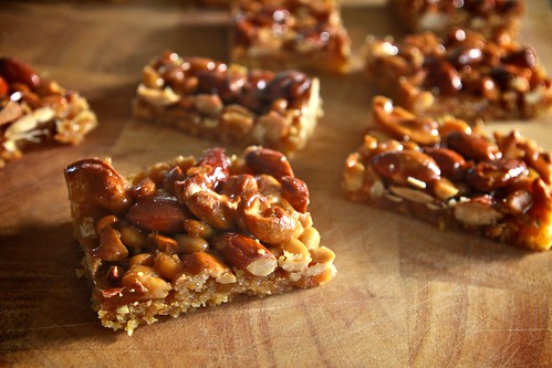 honey nut squares