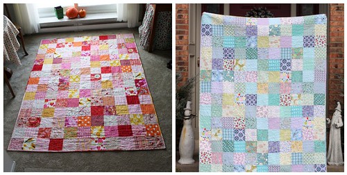 Colors Patchwork Quilt Tutorial - In Color Order