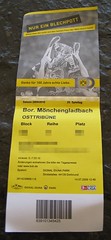 Ticket: Borussia Dortmund vs. Borussia VfL Mönchengladbach