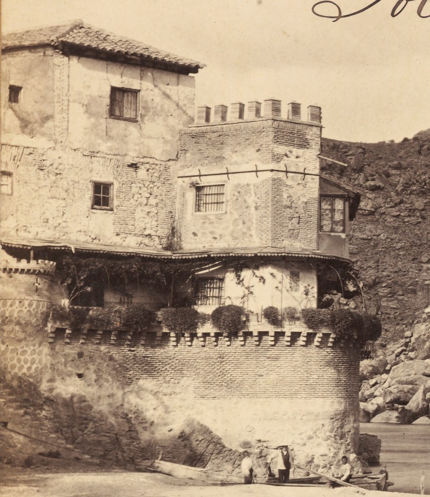 Casa del diamantista hacia 1860. Fotografía de Francis Frith (detalle)