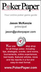 PokerPaper - Business Card design