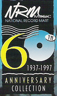 National Record Mart 60th Anniversary Logo