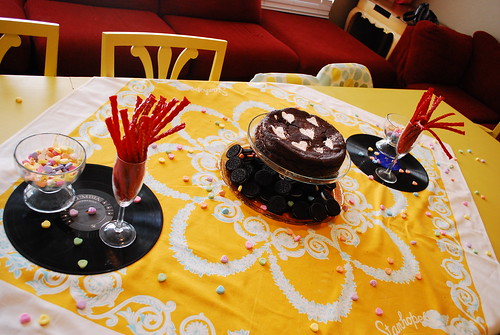 Birthday party table