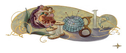 Hans Christian Andersen - Google Logo