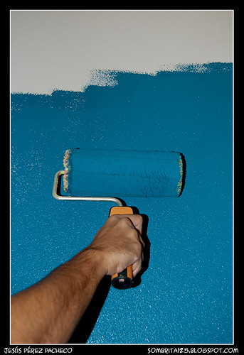 Painting day azul