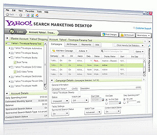 Yahoo Search Marketing Desktop