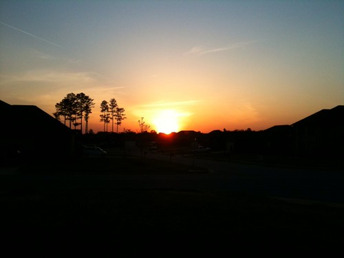 Fwd: Sunset tonight in Northport