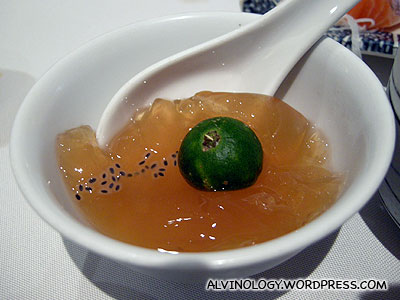 Chrysanthemum apple jelly - I can eat ten bowls of this