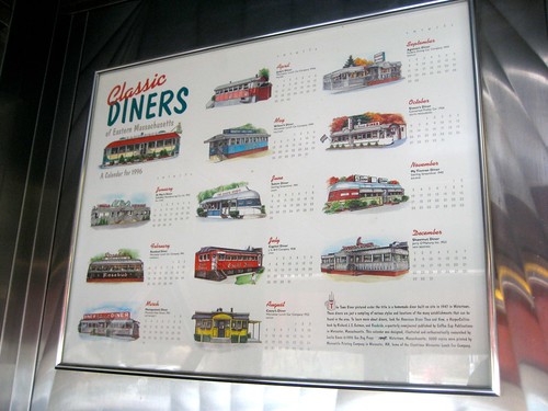 Classic Diners of Eastern Massachusetts 1996 Calendar