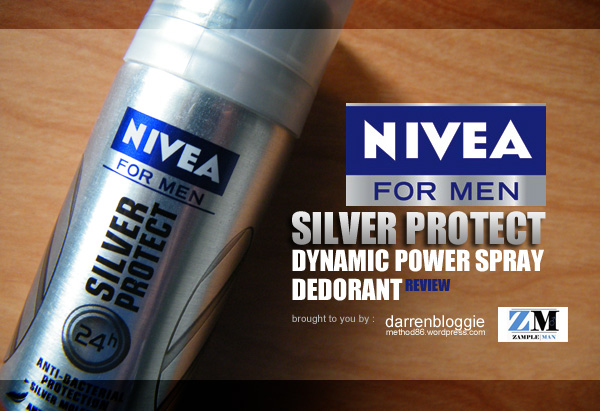 Nivea for Men Silver Protect Dyanmic Power Spray Dedorant Review
