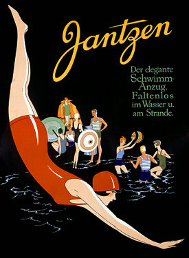 Jantzen, the elegant swimming suit (1935)