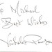 Nicholas Parsons Autograph