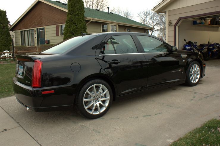 2008 Cadillac STS-V after major paint correction