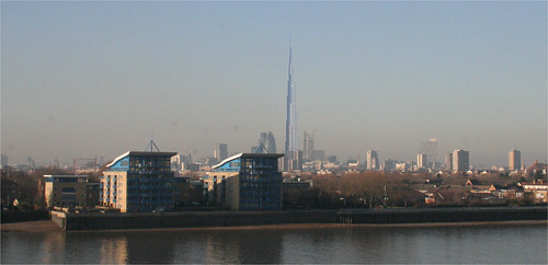If the Burj Dubai was in London