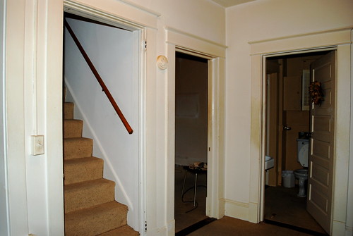 downstairs hallway