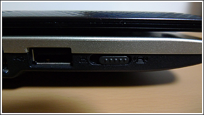 Lenovo IdeaPad U350　左側