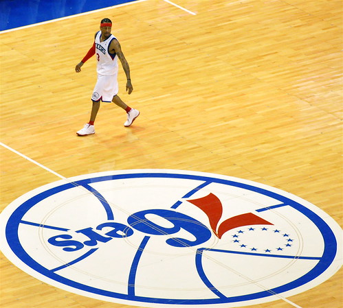 Allen Iverson and the Sixers by Kevin Burkett, on Flickr