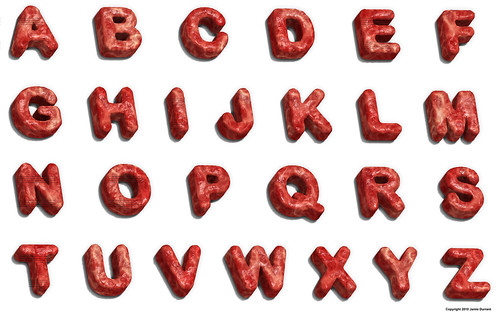 meat alphabet letters