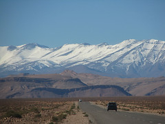 Road to the Atlas Mountains