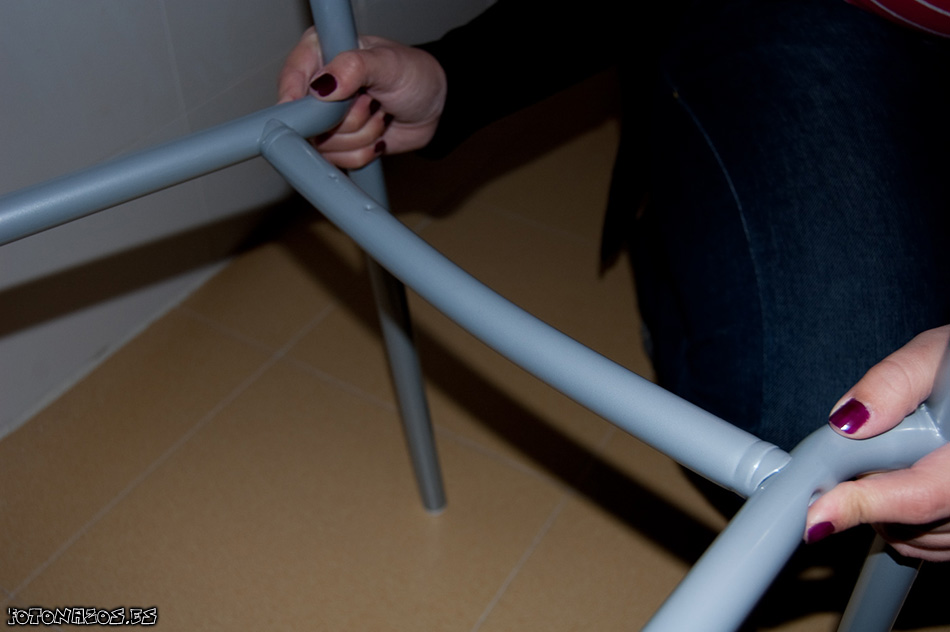 Foto Montaje mesa Laver con 4 sillas de IKEA
