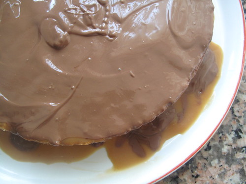 Chocolate caramel shortbread