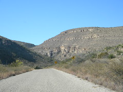 Road to Sitting Bull Falls