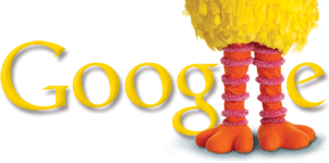 Google Doodle bigbird-hp